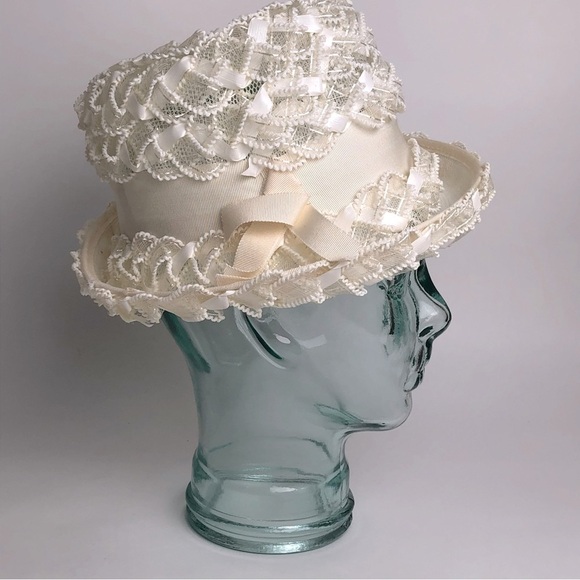 Vintage hat White - Picture 1 of 8